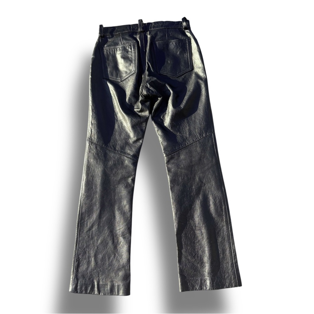 Gap 90s Low Rise Genuine Leather Bootcut Pants 2 - Picture 2 of 5